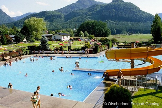 Ötscherland Freibad - Privatzimmer & Ferienwohnungen in Lunzer See